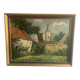 Large antique oil painting