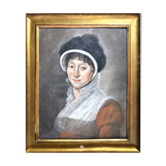French school late eighteenth early nineteenth pastel portrait