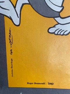 Original cinema poster Asterix and Cleopatra year 1968