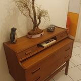 Teak secretary by Arne Wahl Iversen, 1960s