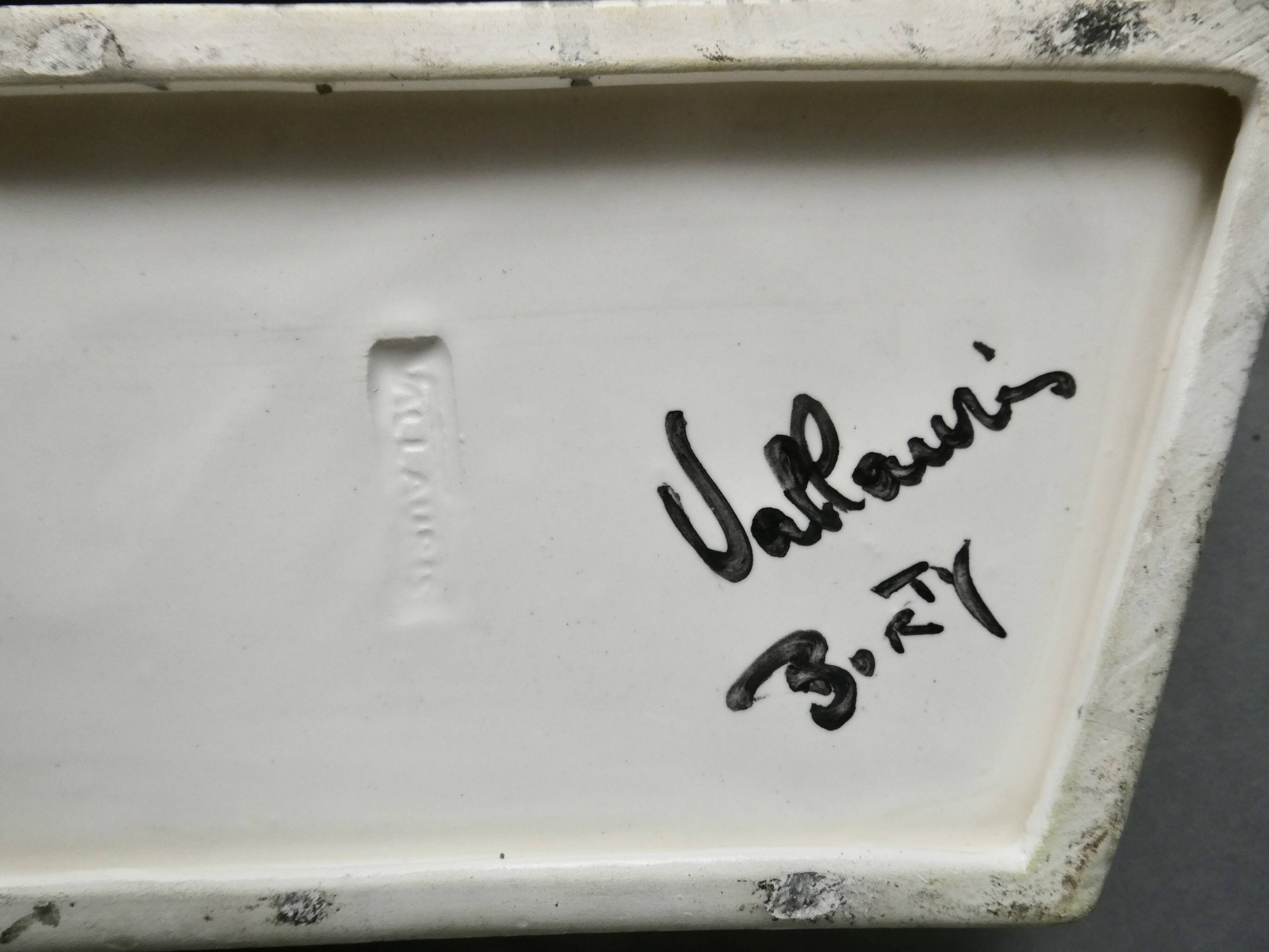 Borty Vallauris ceramic 3-bowl set, 1950s