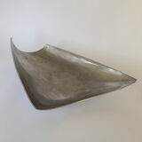 Vintage Modernist Large Aluminium Decoeative Bowl