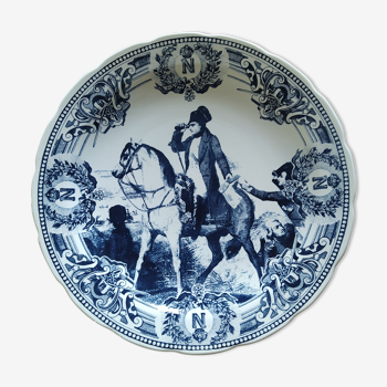 Dish with the effigy of napoleon bonaparte