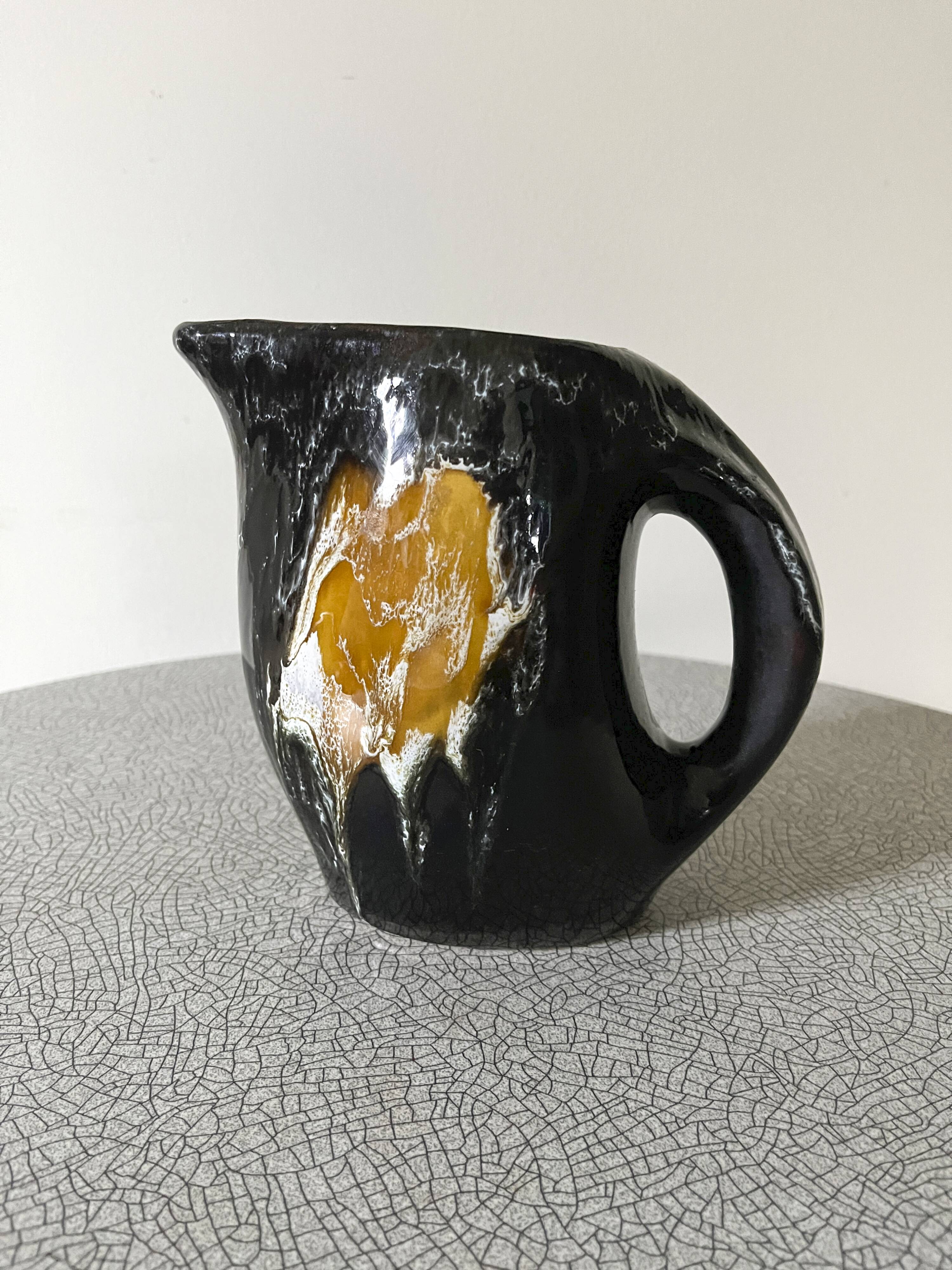 Vallauris pitcher, vintage 1960s