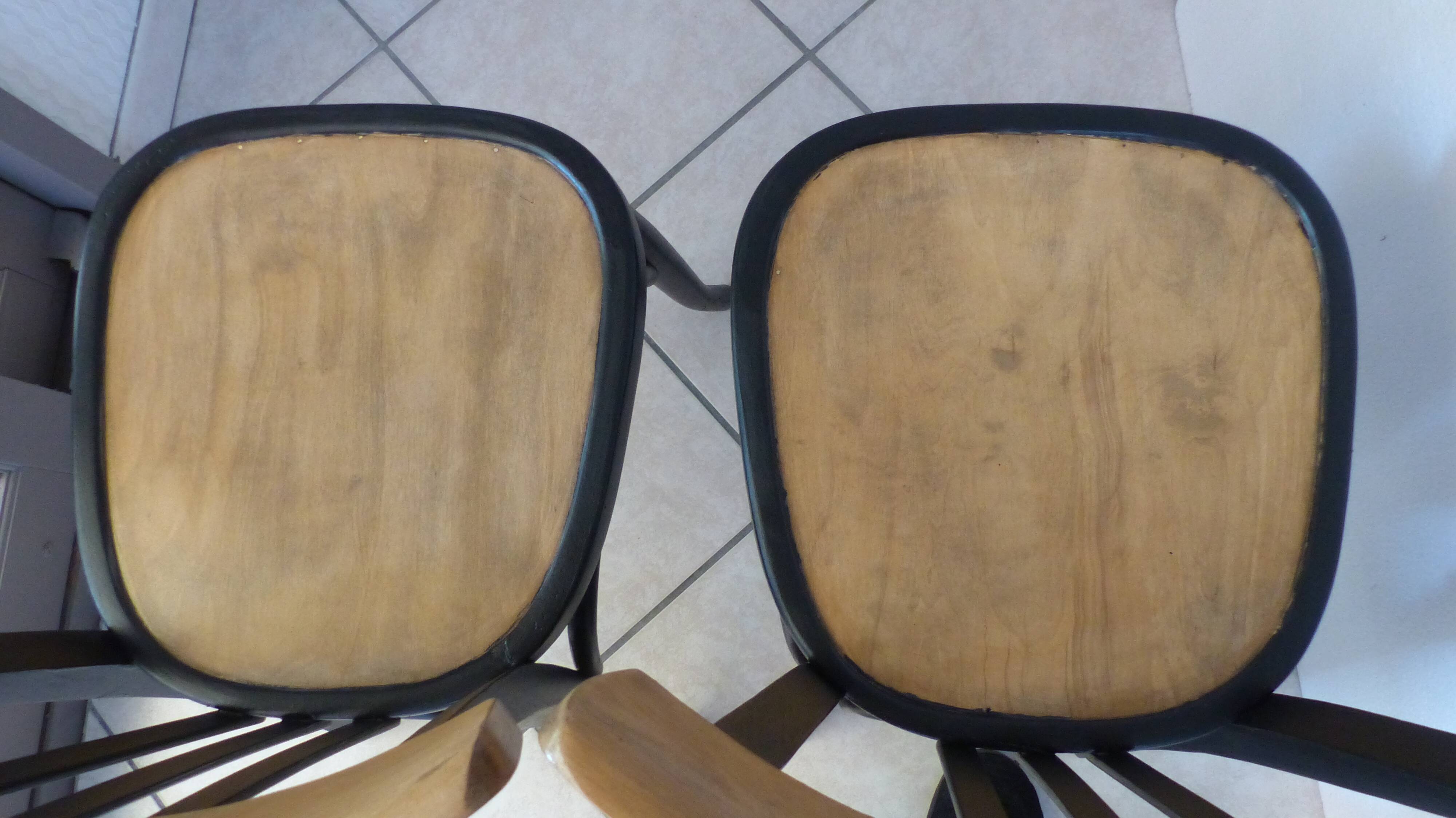 2 bistro chairs