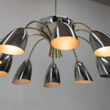 Huge space age chandelier, 1960