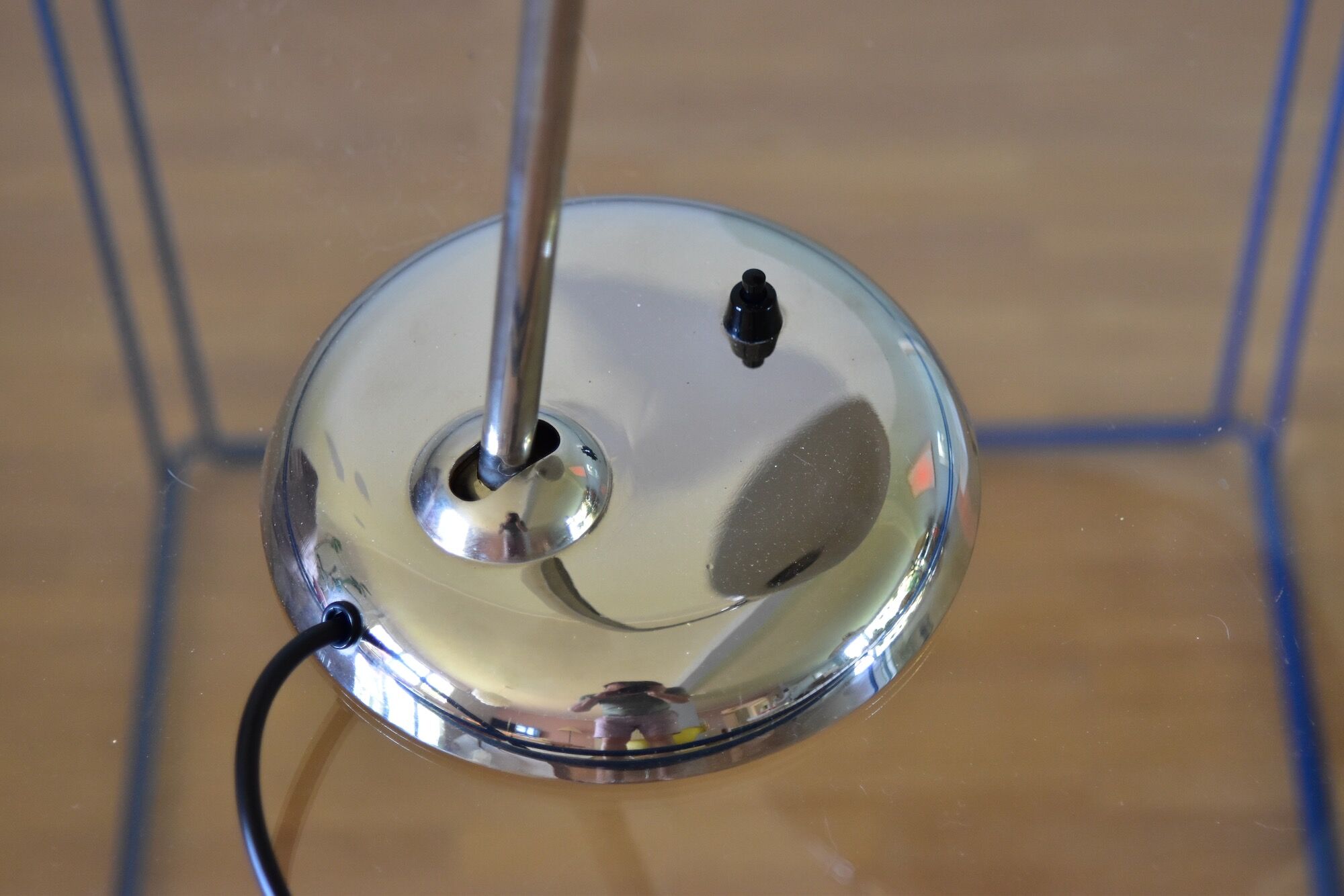 Chrome Christian Dell Table Lamp 6556 by Kaiser Idell Bauhaus, Germany