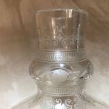 Carafe en cristal vintage