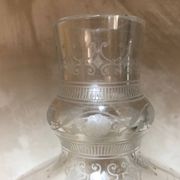 Vintage crystal carafe