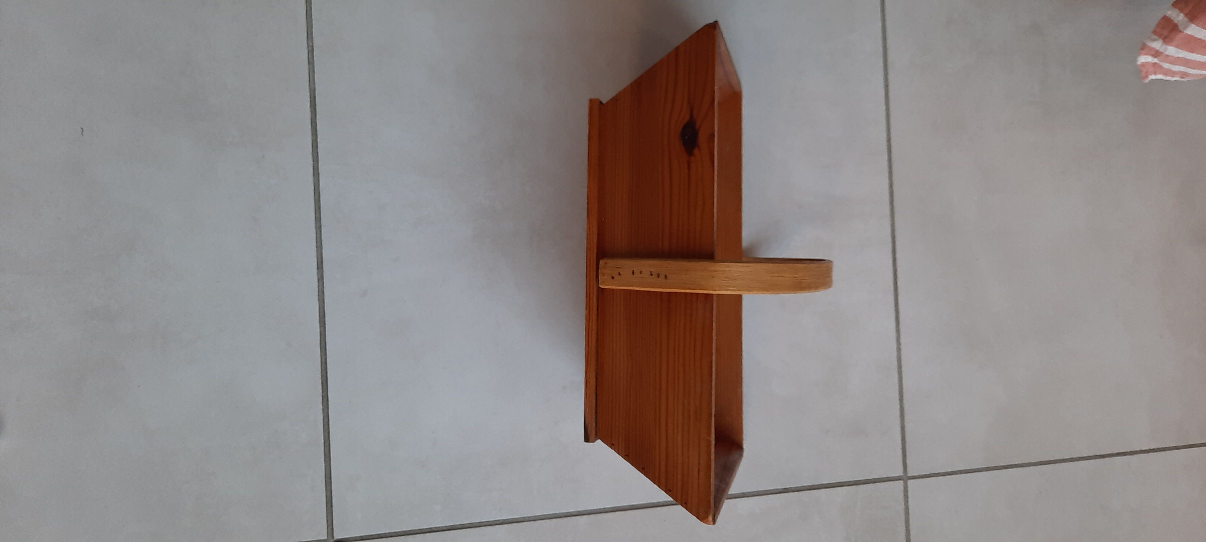 Wooden picking basket