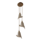 Murano calla lily cascade chandelier
