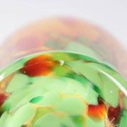 La Rochere glass paste vase, signed