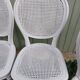 4 chaises anciennes bois et cannage