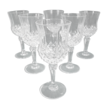 Crystal wine glass