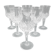 Crystal wine glass