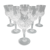 Crystal wine glass