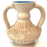 Blue White ceramic amphora vase