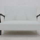 1960s italian 2-seater sofa in bouclé