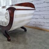 Biedermeier french sofa restored, reupholstered