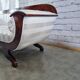 Biedermeier french sofa restored, reupholstered