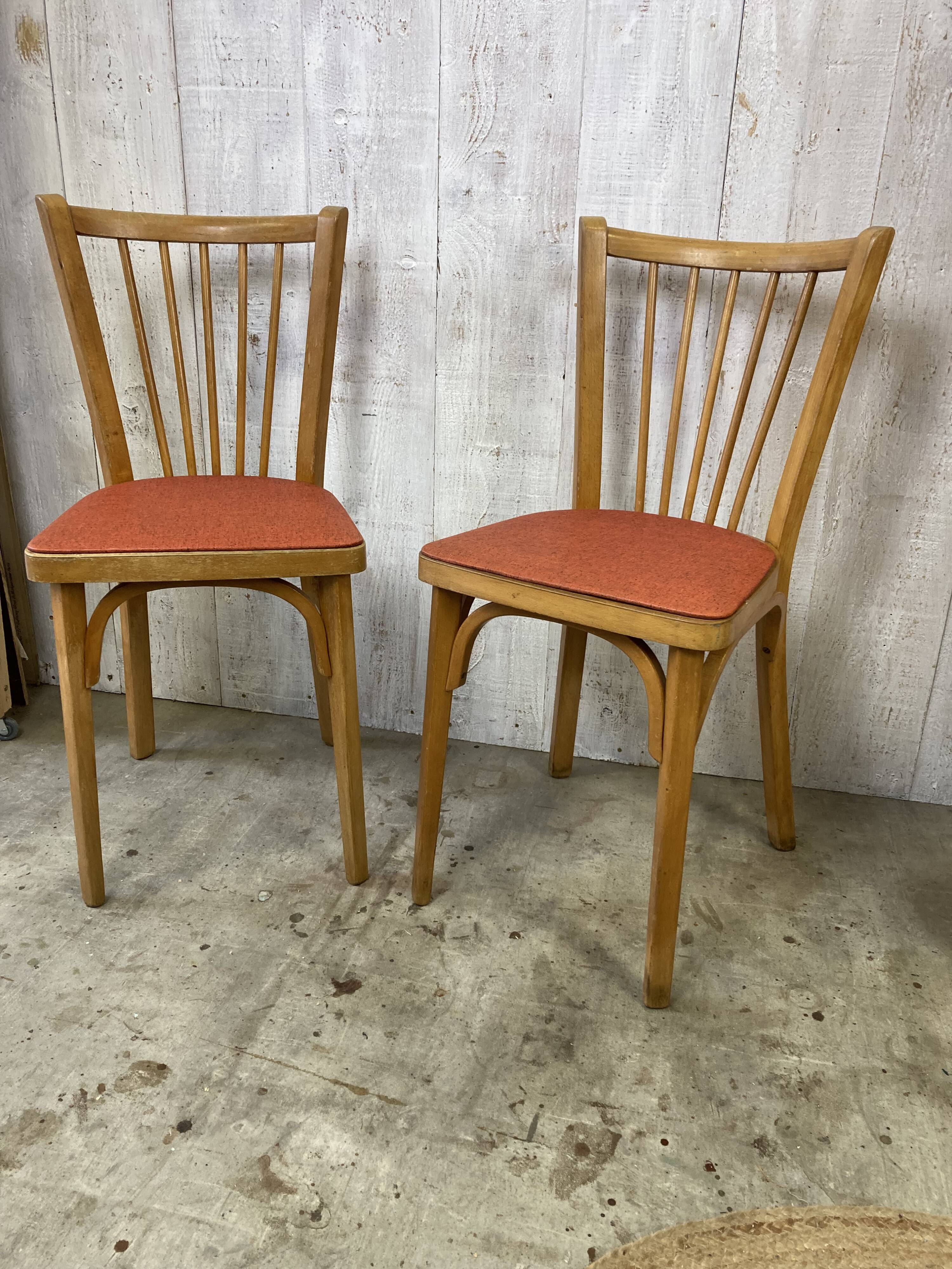 Pair of Baumann chairs