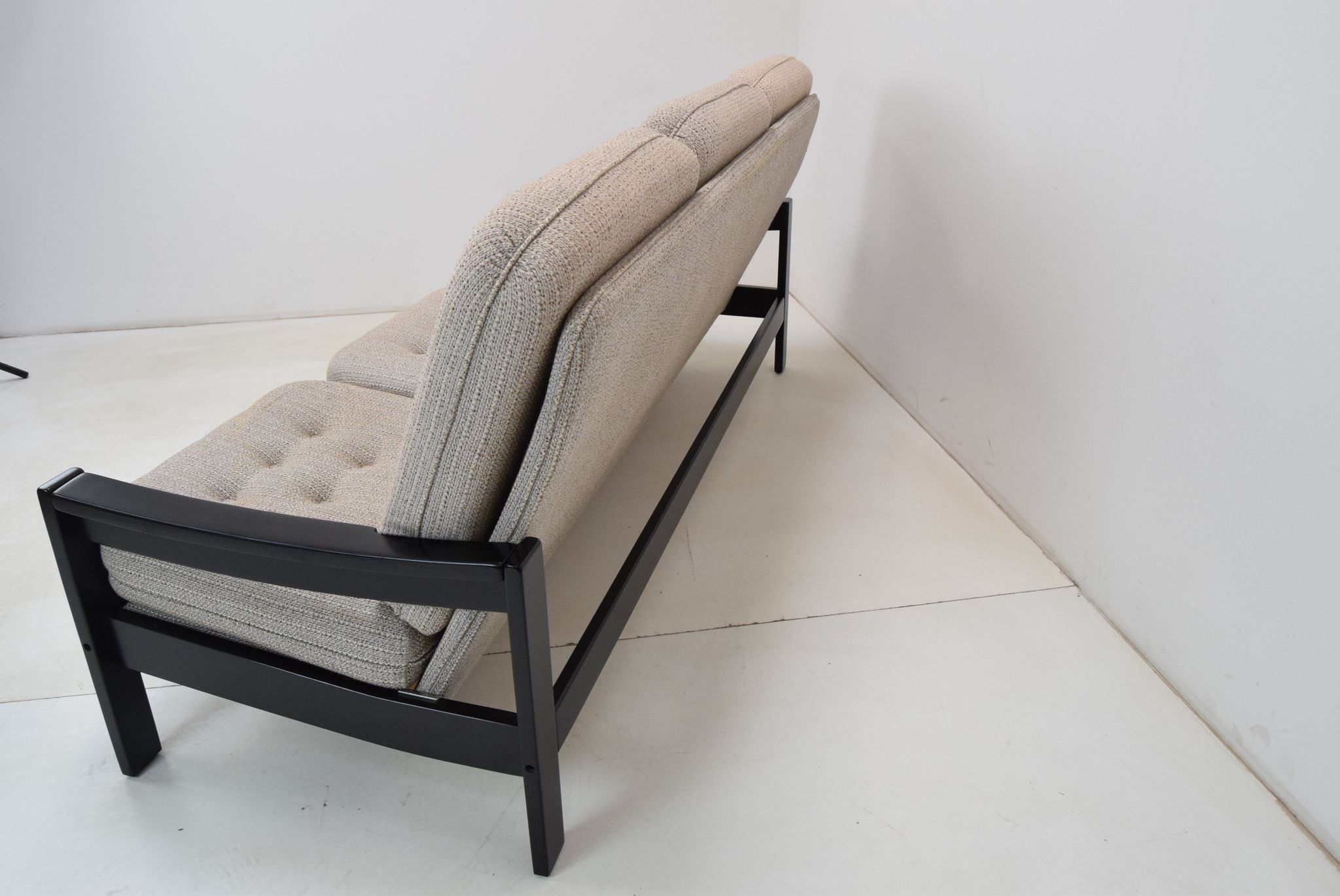 Three seater sofa/leda lux,1980's.