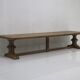 Old wooden monastery table - Spirito 400 by 100 cm
