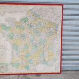 Large map of France by Dufour