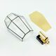 1 of 3 Mid-Century Glass & Brass Wall Lamps from Limburg, Germany, 1960s