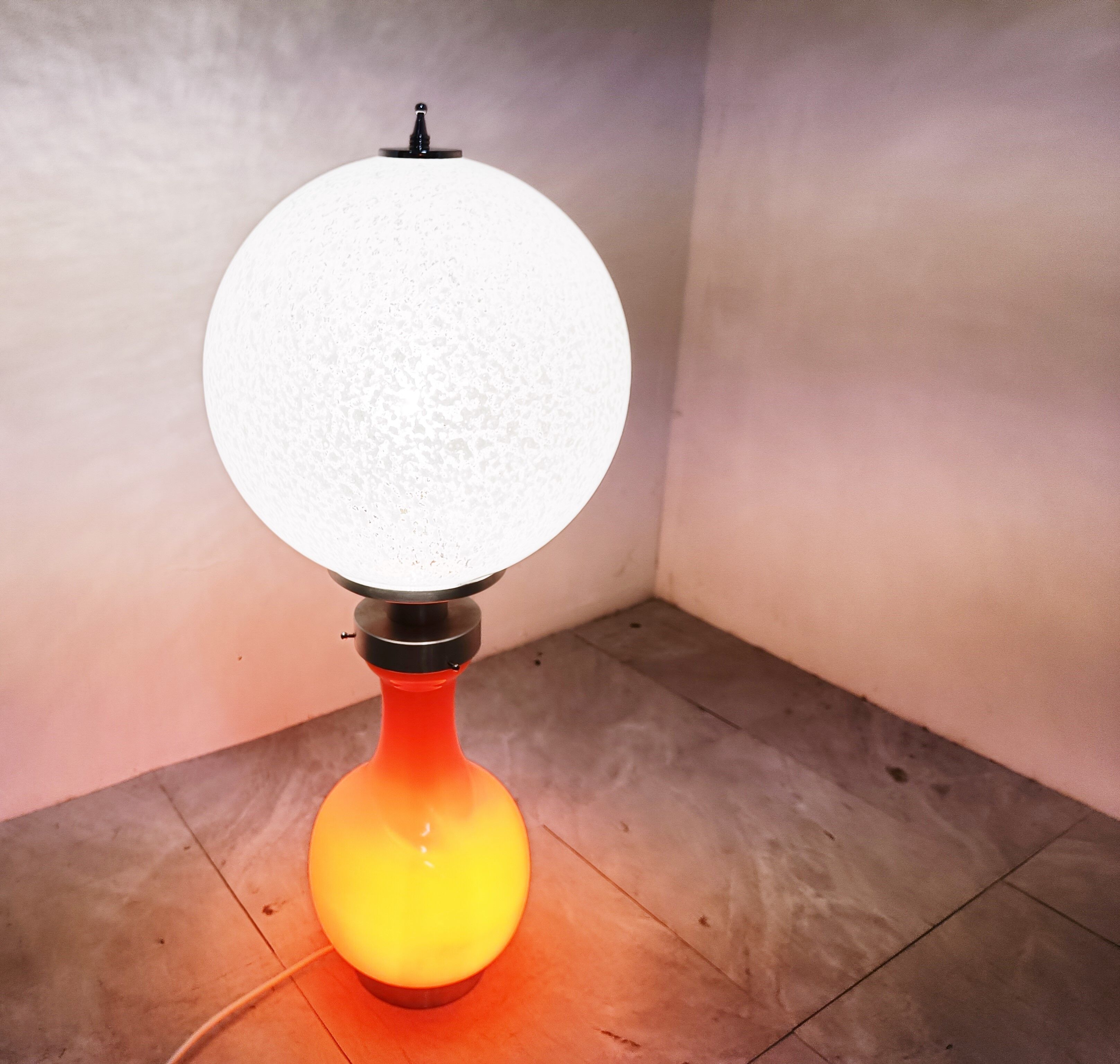 Lampe de table vintage par Mazzega, années 1960
