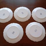 10 assiettes à dessert Arcopal "Ronsard"