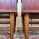 Pair of bedside tables – Scandinavian style – Solid teak – 1960s