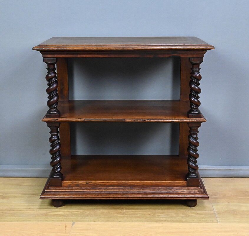Oak serving table, Louis XIII style – early 20th century