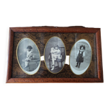 Photo frame with art deco period photos