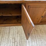 Enfilade de métier en pin 1950 XXL