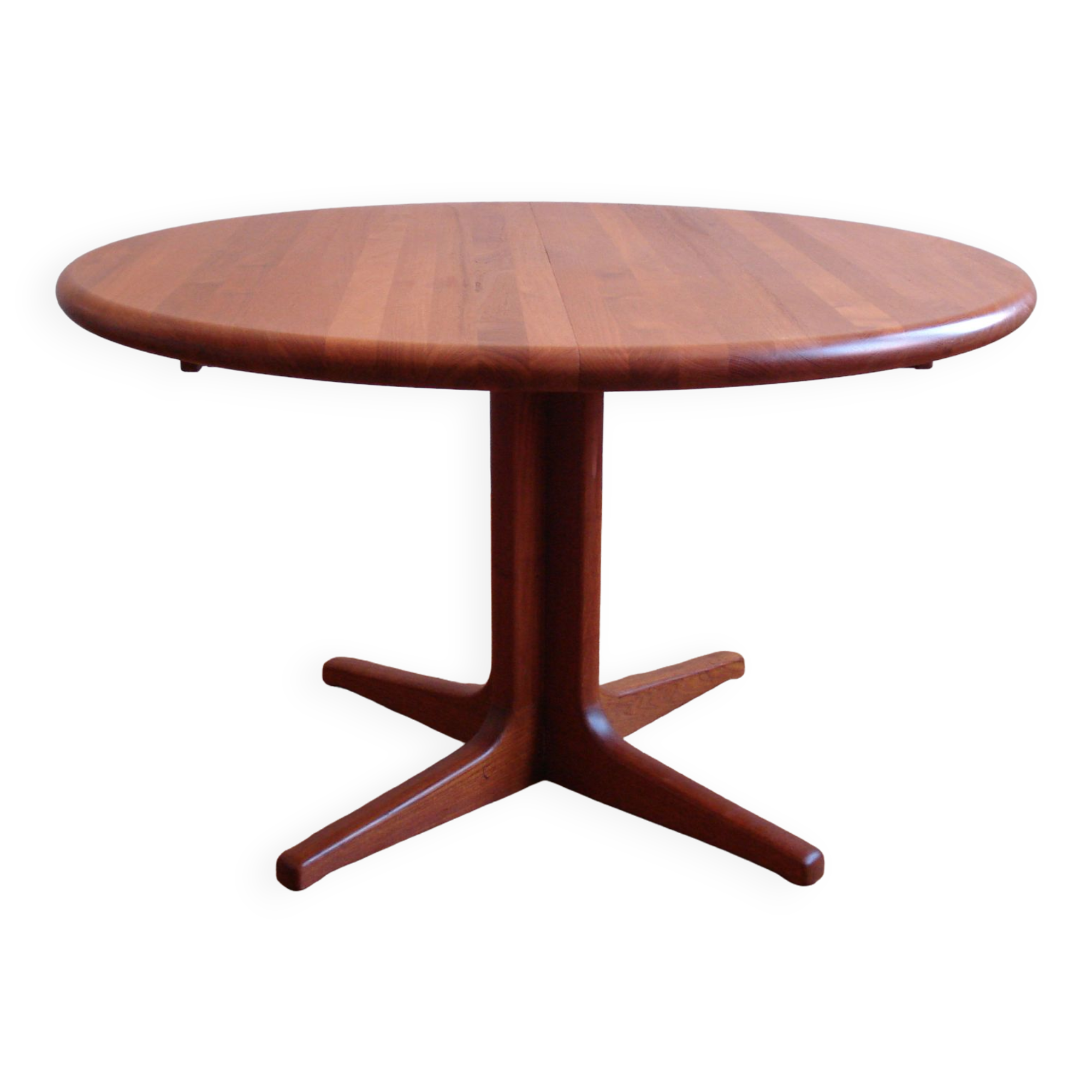 Table à manger extensible, teck massif, Glostup