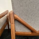 Scandinavian armchair pair Tove & Edvard Kindt-larsen