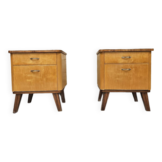 Pair of vintage bedside tables 1960"