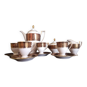 Service à café en porcelaine