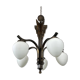 Art Deco bronze pendant lamp