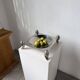 Silver-plated fruit bowl