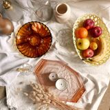 Amber aperitif tray