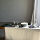 Vintage rectangular silver-plated tray with handles L37 W27 H1.5