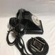 Old telephone black Bakelite transparent dial 40s 50 vintage