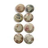 8 Terre de Fer plates