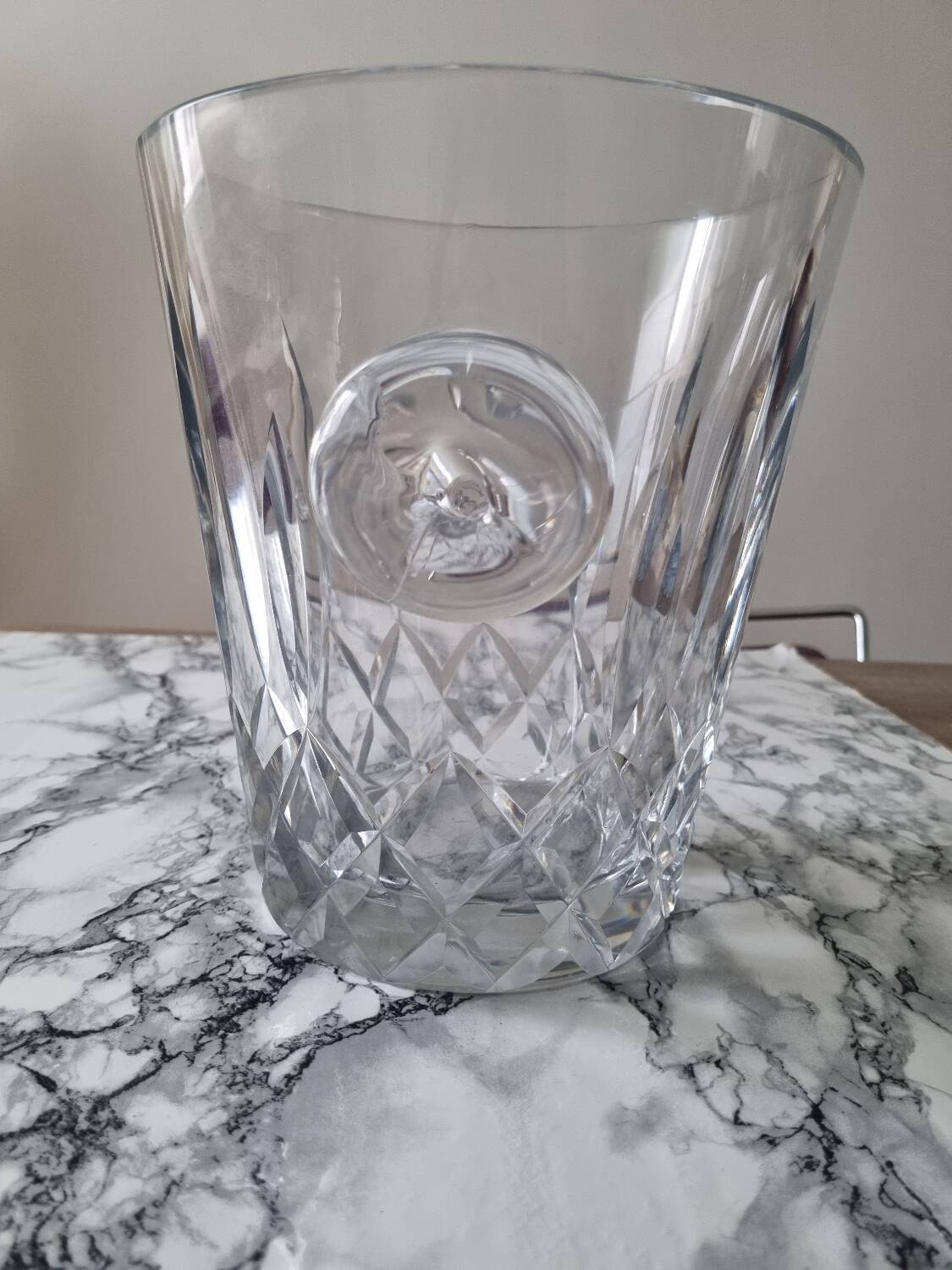Crystal champagne bucket