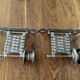 Accordion candle holders metal