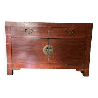 Old Chinese Shenxi original lacquered sideboard