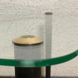 Tripod table- glass and brass - year 50