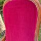 Voltaire armchair and 2 chairs